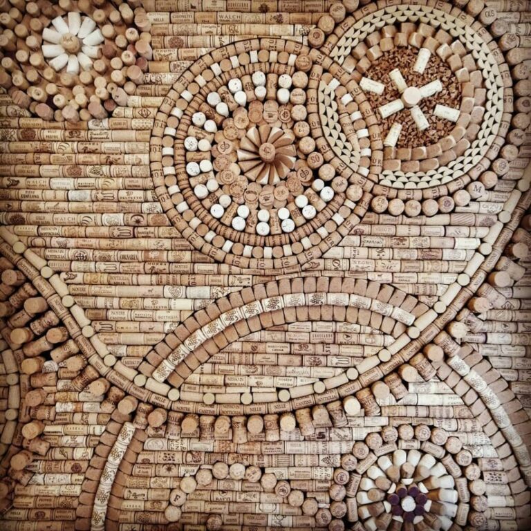 Quadri in sughero in stile mosaico